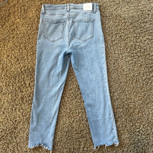 Paige High Rise Cindy - Shooting Star w/ Stellar Hem In Women's Size 31 - Picture 5 of 9